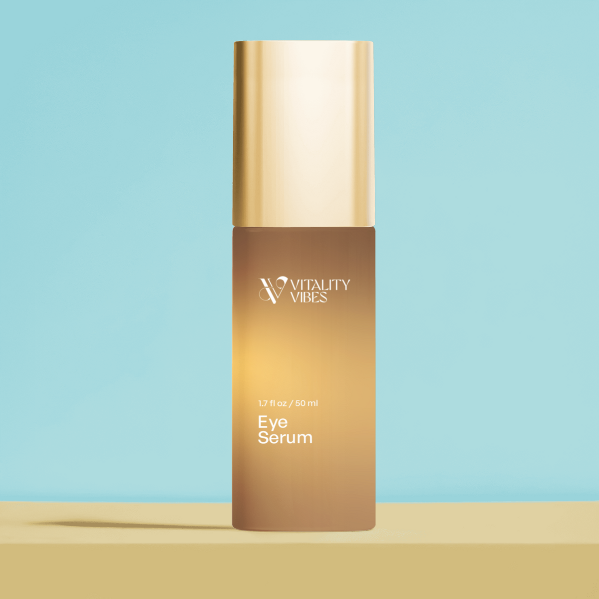 Brighten+Firm Eye Serum: Intensive Renewal Gold Cap