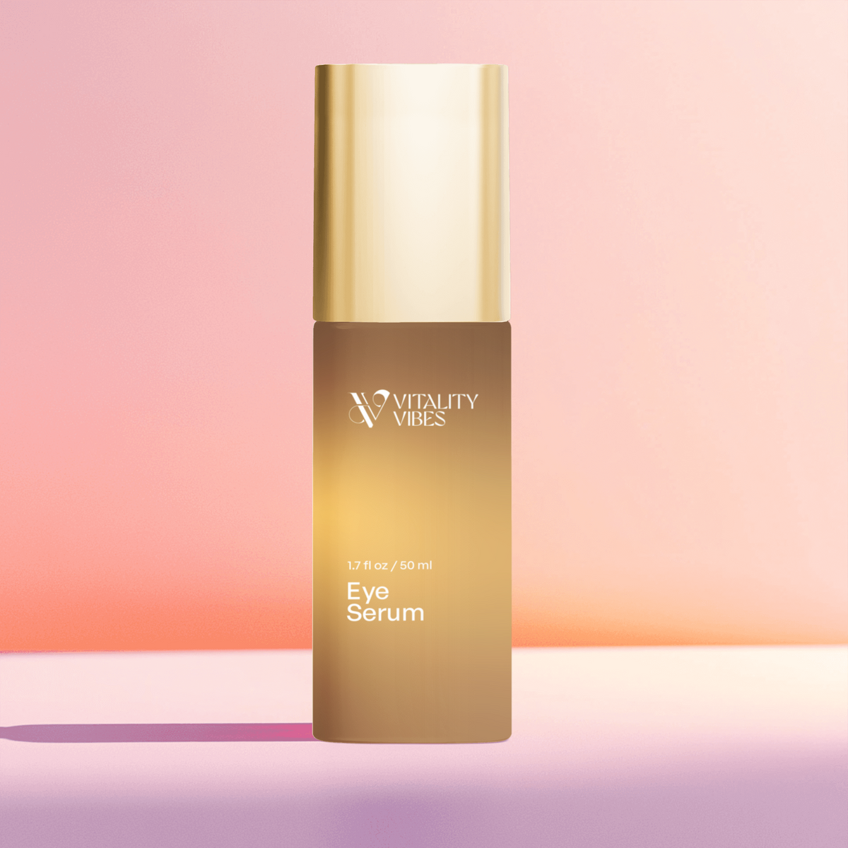 Brighten+Firm Eye Serum: Intensive Renewal Gold Cap
