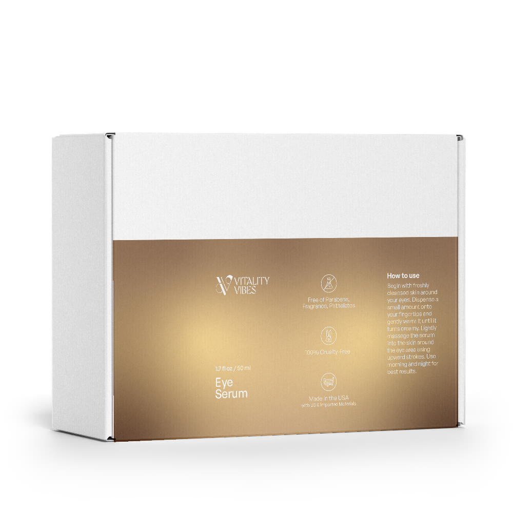 Brighten+Firm Eye Serum: Intensive Renewal Gold Cap