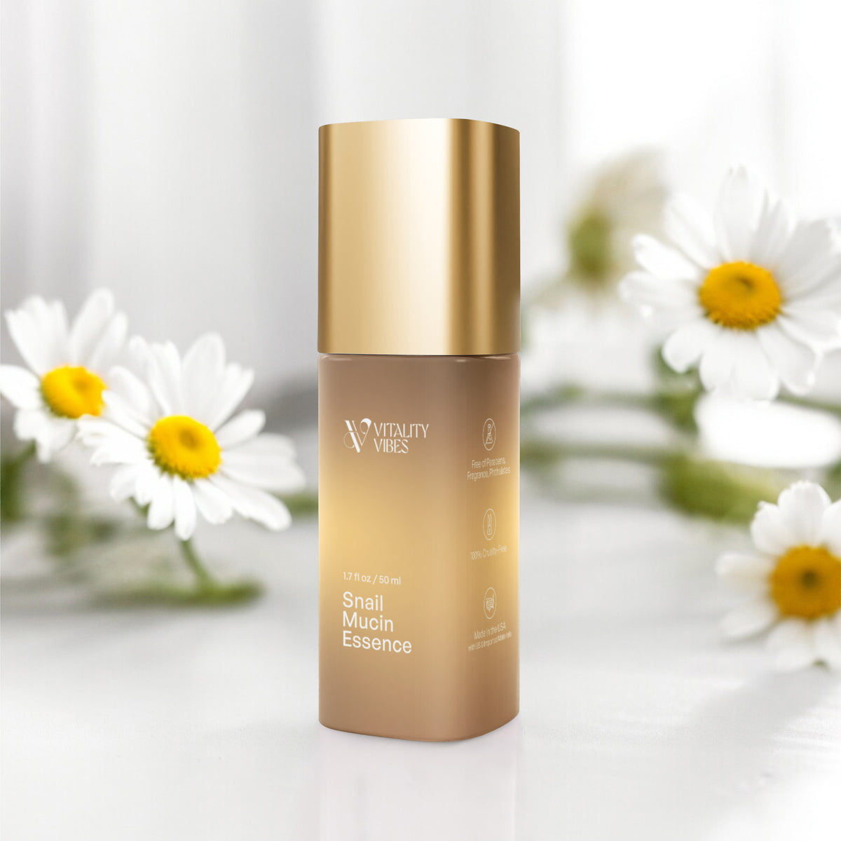 HydraSnail Mucin Essence Gold Cap