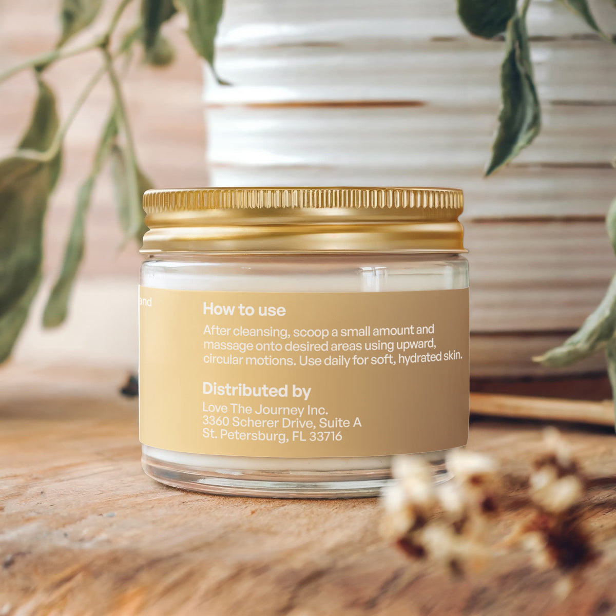 Whipped Grass-Fed Tallow Balm with Vanilla Bean